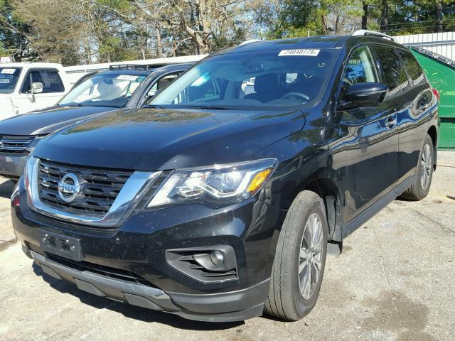 5N1DR2MN9HC618495 - 2017 NISSAN PATHFINDER BLACK photo 2