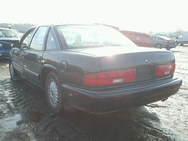 2G4WB52L1S1443334 - 1995 BUICK REGAL CUST BLACK photo 3