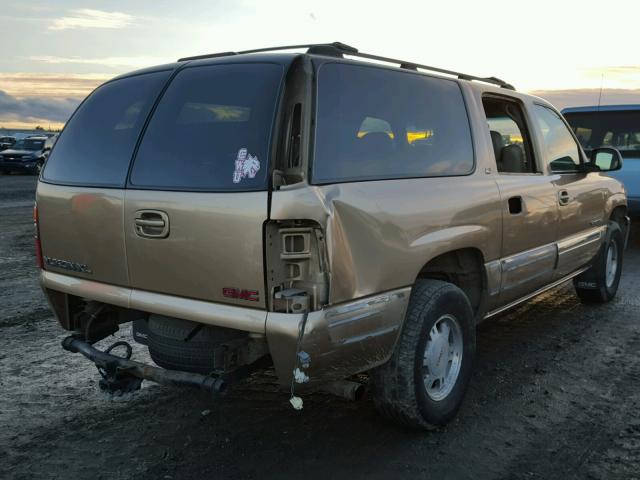 3GKFK16T61G197186 - 2001 GMC YUKON XL K GOLD photo 4