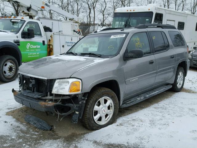 1GKET16S856192630 - 2005 GMC ENVOY XL GRAY photo 2