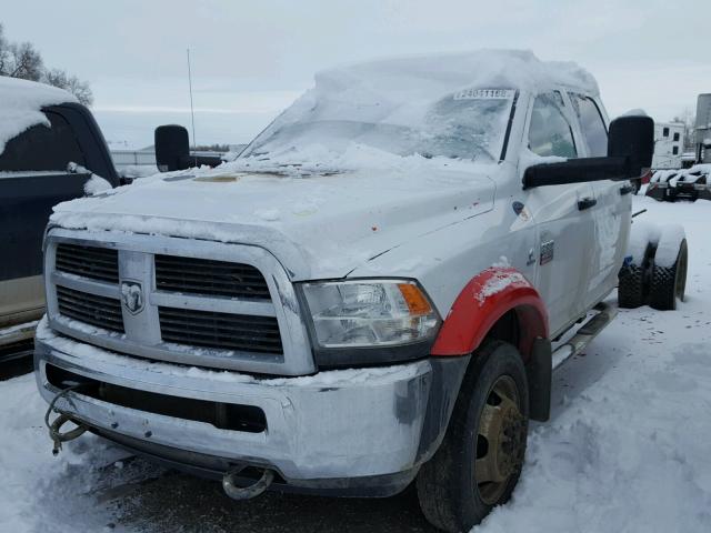 3C7WDLEL4CG340077 - 2012 DODGE RAM 4500 S WHITE photo 2