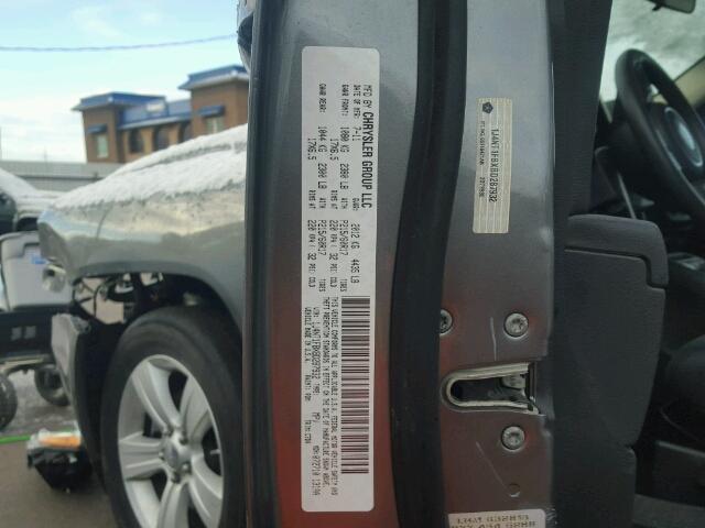 1J4NT1FBXBD287932 - 2011 JEEP COMPASS SP ნაცრისფერი ფოტო 10