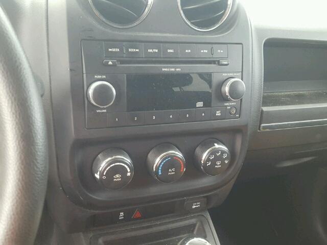 1J4NT1FBXBD287932 - 2011 JEEP COMPASS SP ნაცრისფერი ფოტო 9