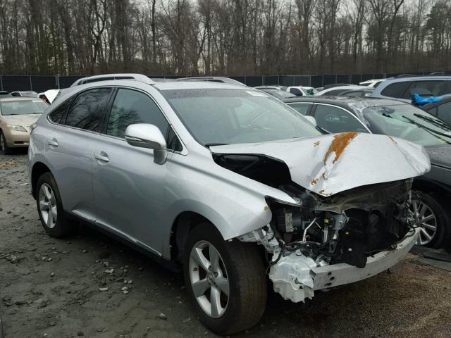 2T2BK1BA8FC271820 - 2015 LEXUS RX 350 SILVER photo 1