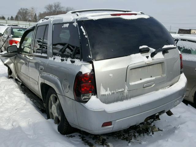 1GNDT13S262225133 - 2006 CHEVROLET TRAILBLAZE SILVER photo 3