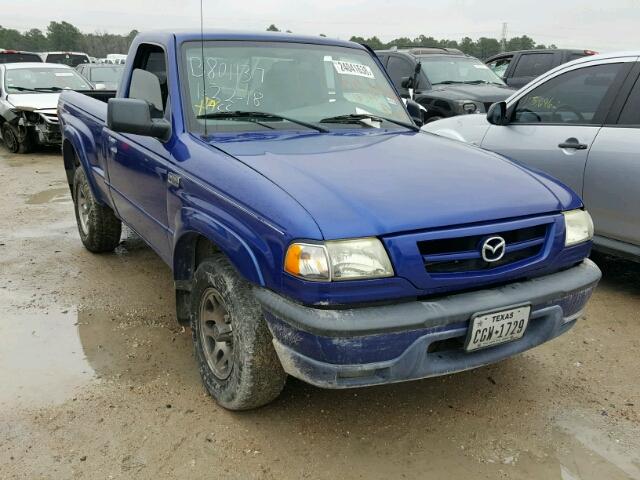 4F4YR12U96PM00547 - 2006 MAZDA B3000 BLUE photo 1