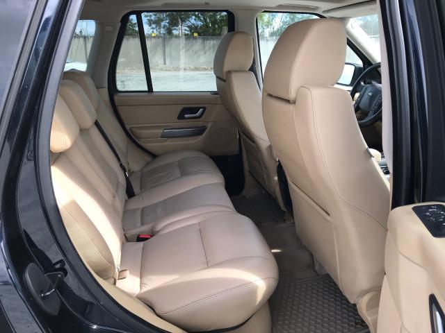 SALSF25416A921024 - 2006 LAND ROVER RANGE ROVE BLACK photo 6