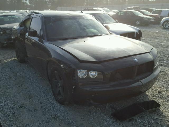 2B3CA4CD3AH315728 - 2010 DODGE CHARGER BLACK photo 1