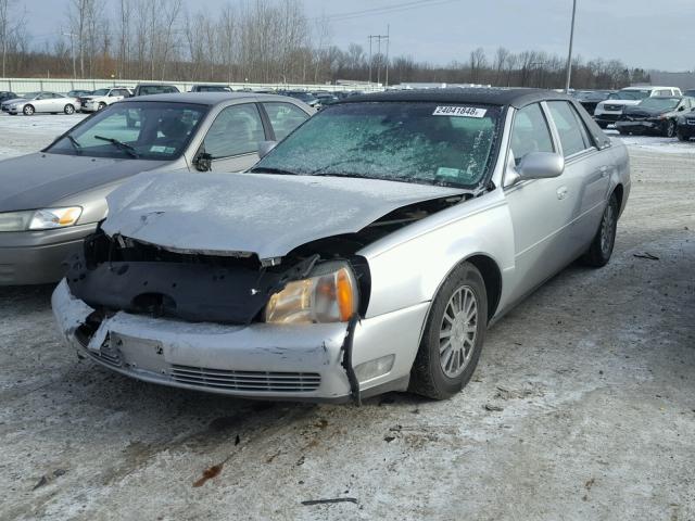 1G6KE57Y43U253227 - 2003 CADILLAC DEVILLE DH SILVER photo 2