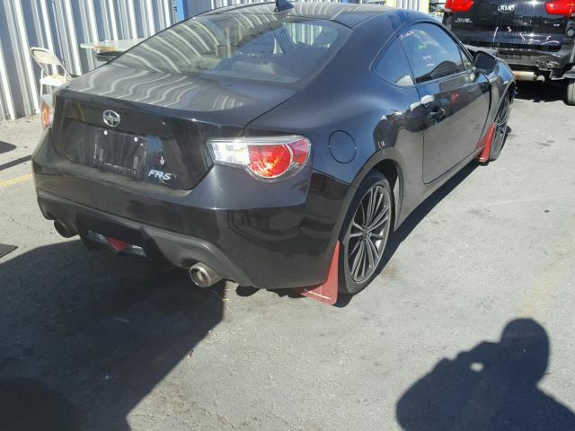 JF1ZNAA19F8708575 - 2015 TOYOTA SCION FR-S BLACK photo 4