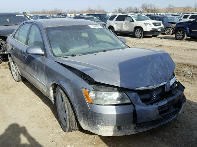 5NPEU46F27H270423 - 2007 HYUNDAI SONATA SE SILVER photo 1