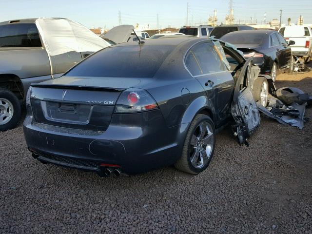 6G2EC57Y19L179061 - 2009 PONTIAC G8 GT GRAY photo 4