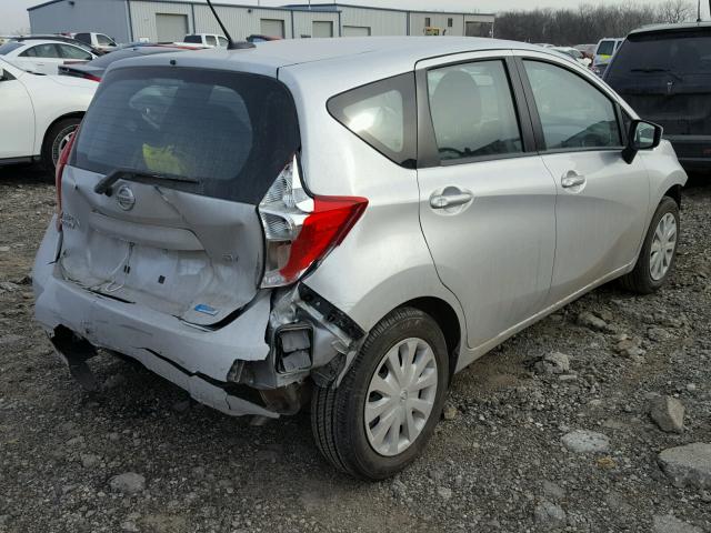 3N1CE2CPXGL388969 - 2016 NISSAN VERSA NOTE SILVER photo 4