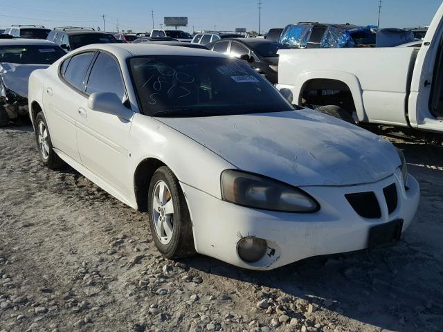 2G2WP552961157525 - 2006 PONTIAC GRAND PRIX WHITE photo 1