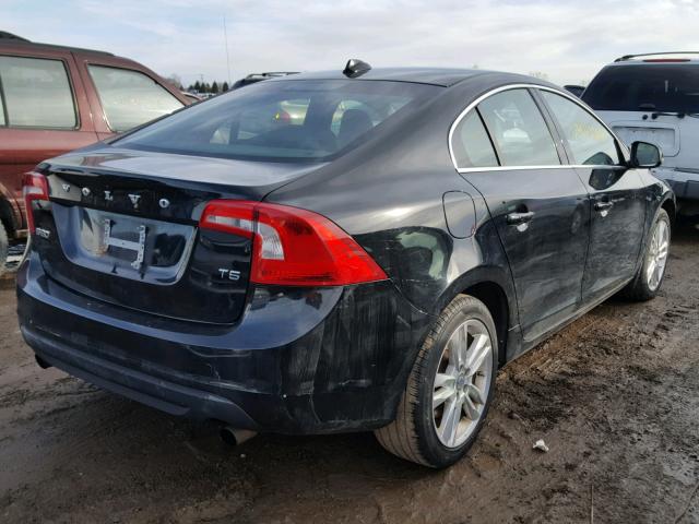 YV1622FS0C2117749 - 2012 VOLVO S60 T5 BLACK photo 4