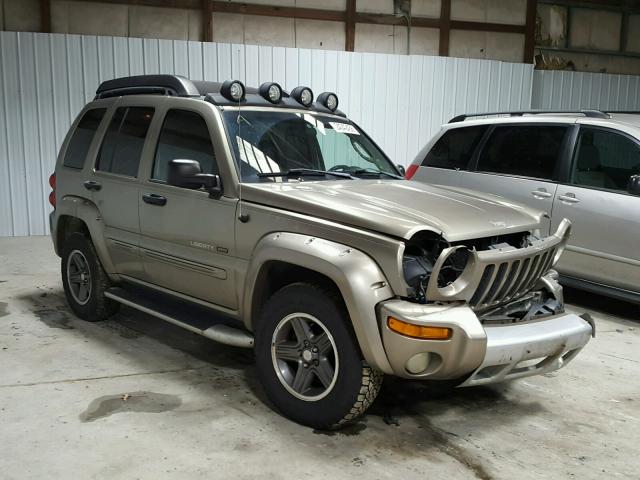 1J4GL38K53W576210 - 2003 JEEP LIBERTY RE TAN photo 1