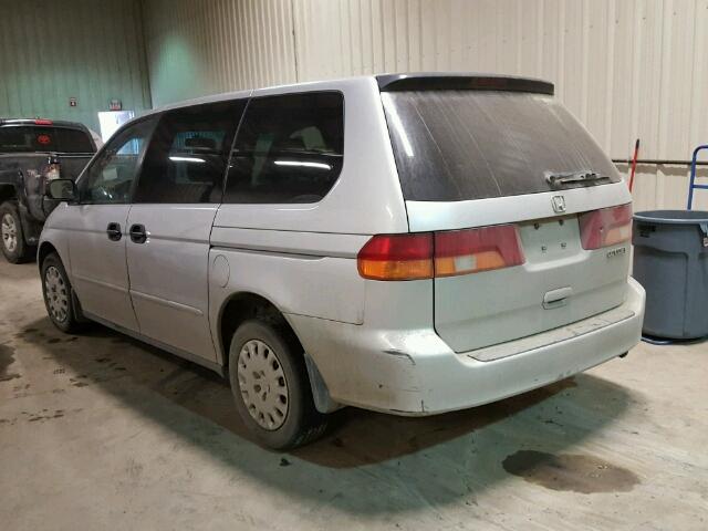 2HKRL18554H005725 - 2004 HONDA ODYSSEY LX SILVER photo 3