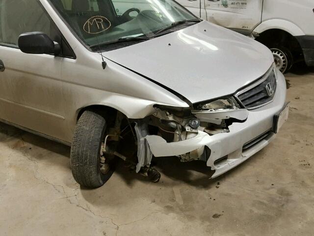 2HKRL18554H005725 - 2004 HONDA ODYSSEY LX SILVER photo 9