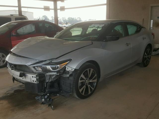 1N4AA6AP4GC440172 - 2016 NISSAN MAXIMA 3.5 SILVER photo 2