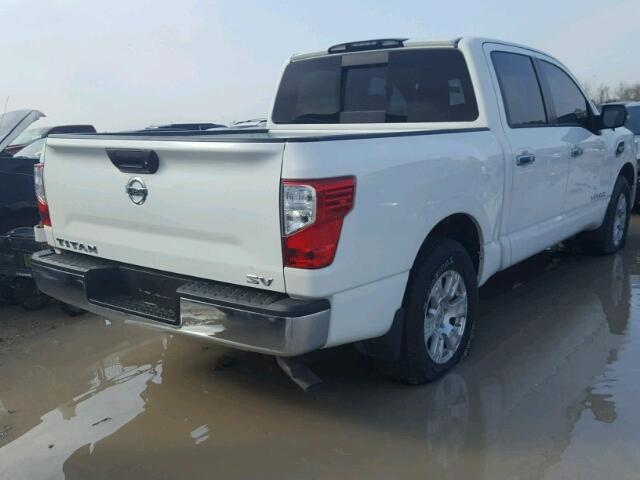 1N6AA1EK3HN533604 - 2017 NISSAN TITAN S WHITE photo 4