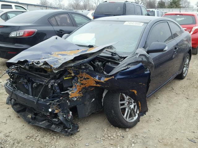 JTKDE177760100707 - 2006 TOYOTA SCION TC 蓝色 照片 2