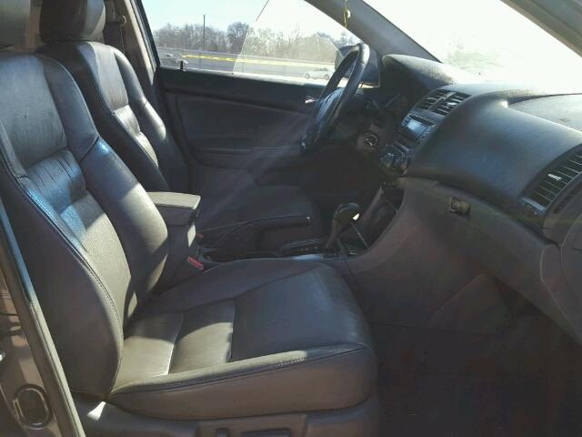 1HGCM66586A068848 - 2006 HONDA ACCORD EX BLACK photo 5