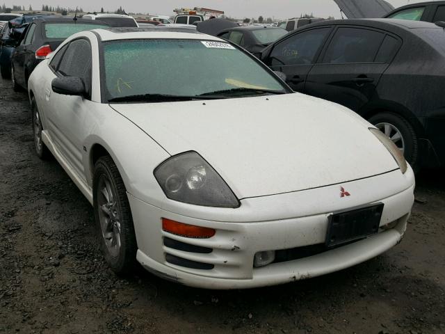 4A3AC84H11E229590 - 2001 MITSUBISHI ECLIPSE GT WHITE photo 1