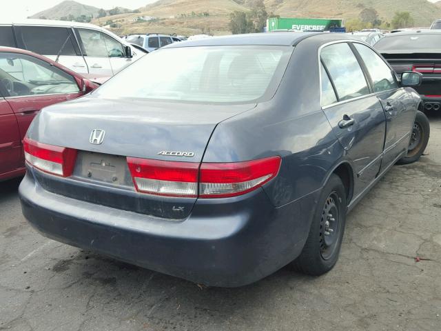 1HGCM55323A011440 - 2003 HONDA ACCORD LX GRAY photo 4