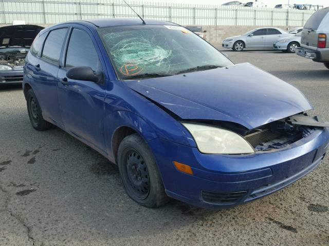 1FAFP37N86W158137 - 2006 FORD FOCUS ZX5 BLUE photo 1