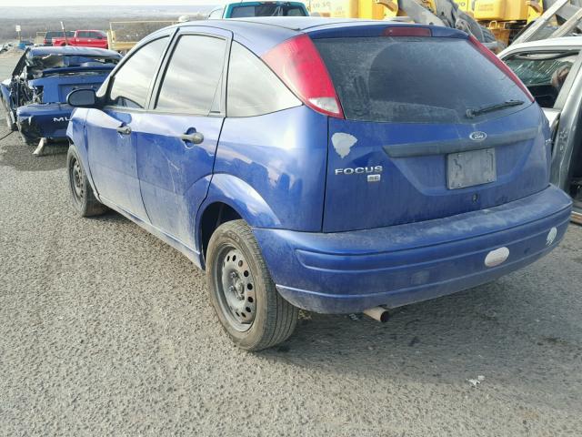 1FAFP37N86W158137 - 2006 FORD FOCUS ZX5 BLUE photo 3