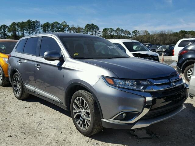 JA4AD3A37GZ062014 - 2016 MITSUBISHI OUTLANDER SILVER photo 1