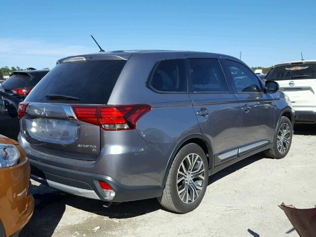 JA4AD3A37GZ062014 - 2016 MITSUBISHI OUTLANDER SILVER photo 4