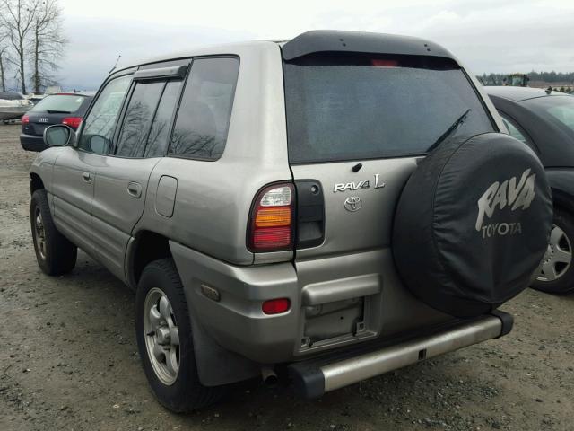 JT3HP10V0X7139888 - 1999 TOYOTA RAV4 GRAY photo 3