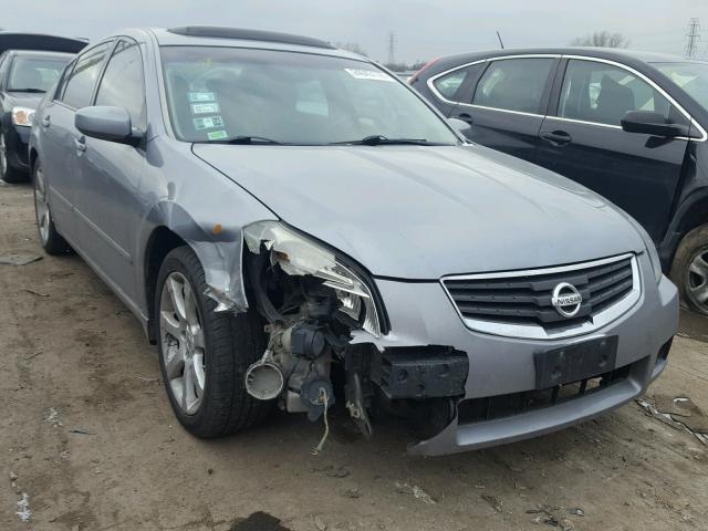 1N4BA41E28C828994 - 2008 NISSAN MAXIMA SE GRAY photo 1