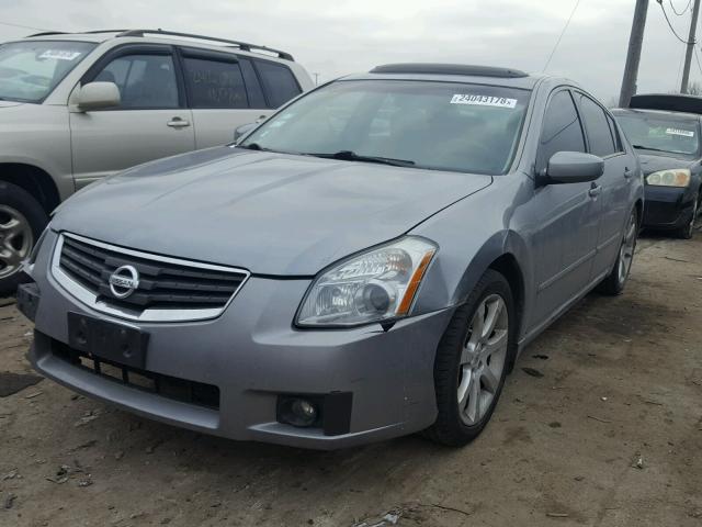 1N4BA41E28C828994 - 2008 NISSAN MAXIMA SE GRAY photo 2