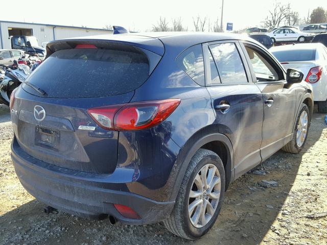 JM3KE2DE8D0124834 - 2013 MAZDA CX-5 GT BLUE photo 4