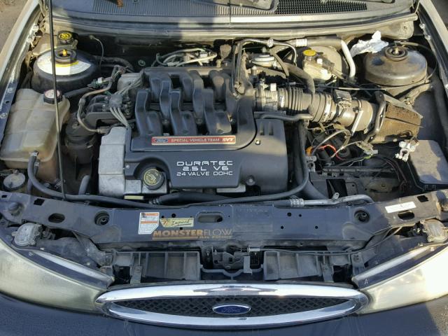 1FAFP68G1YK135455 - 2000 FORD CONTOUR SV BLACK photo 7