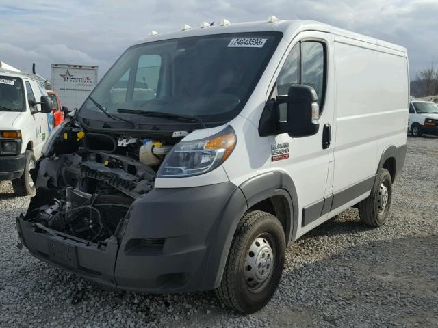 3C6TRVNG9HE501890 - 2017 RAM PROMASTER WHITE photo 2