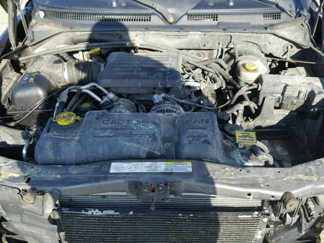 1D4HS38N43F625391 - 2003 DODGE DURANGO SP GRAY photo 7