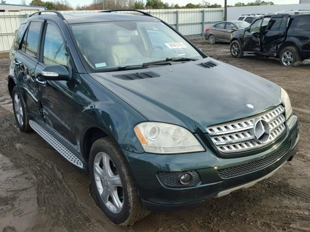 4JGBB22E78A352386 - 2008 MERCEDES-BENZ ML 320 CDI GREEN photo 1