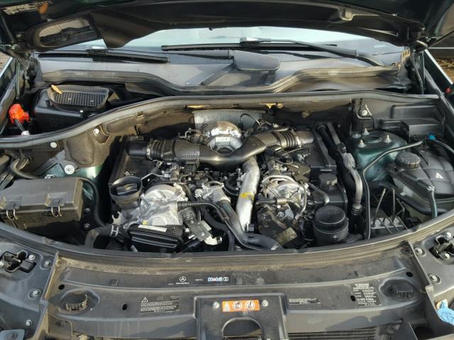 4JGBB22E78A352386 - 2008 MERCEDES-BENZ ML 320 CDI GREEN photo 7