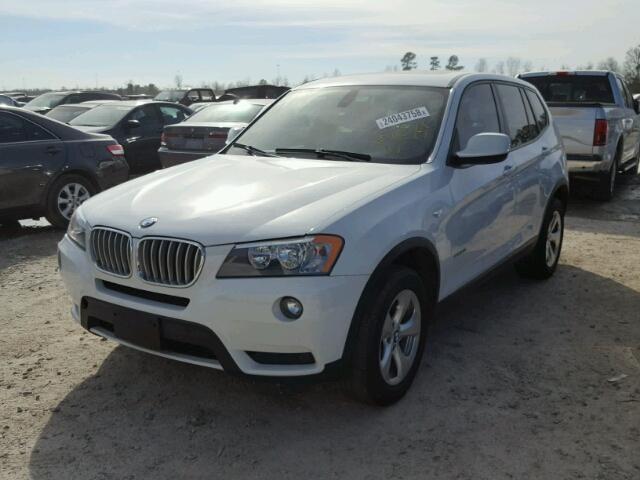 5UXWX5C56CL726473 - 2012 BMW X3 XDRIVE2 WHITE photo 2