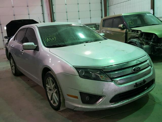 3FAHP0JG9CR290453 - 2012 FORD FUSION SEL SILVER photo 1