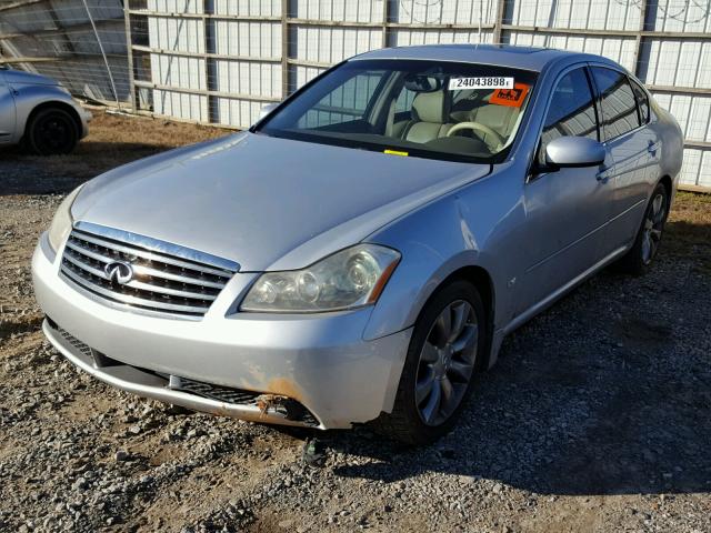 JNKAY01E86M108924 - 2006 INFINITI M35 BASE SILVER photo 2