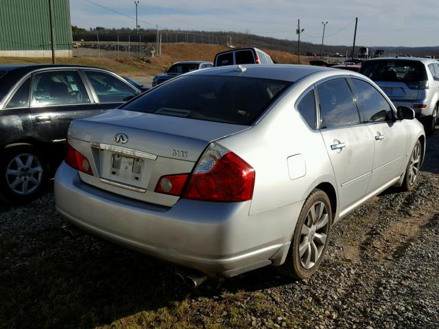 JNKAY01E86M108924 - 2006 INFINITI M35 BASE SILVER photo 4