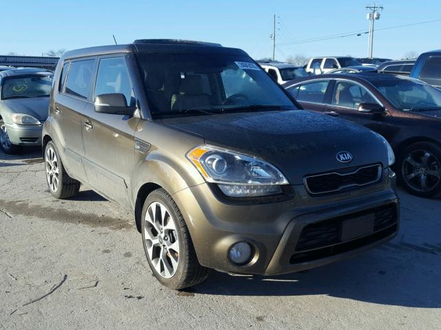 KNDJT2A62D7520840 - 2013 KIA SOUL + BROWN photo 1