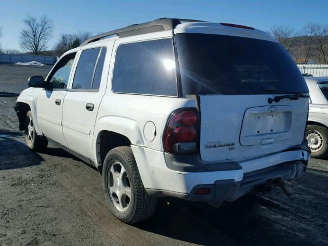 1GNET16S366137278 - 2006 CHEVROLET TRAILBLAZE WHITE photo 3