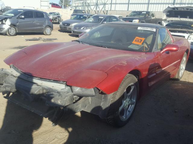 1G1YY22G4Y5128394 - 2000 CHEVROLET CORVETTE RED photo 2