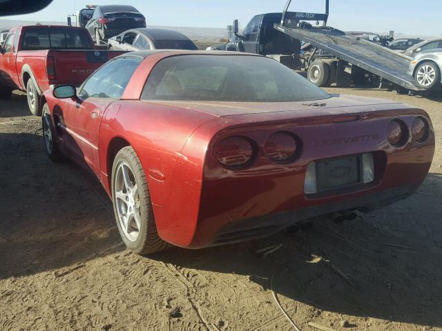 1G1YY22G4Y5128394 - 2000 CHEVROLET CORVETTE RED photo 3