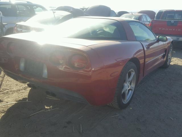 1G1YY22G4Y5128394 - 2000 CHEVROLET CORVETTE RED photo 4